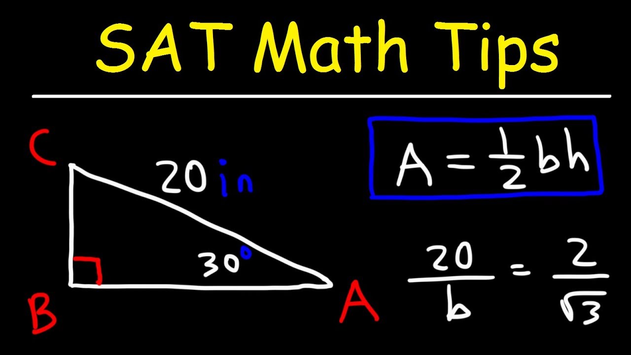 ⁣SAT Math Tips Tricks and Strategies!