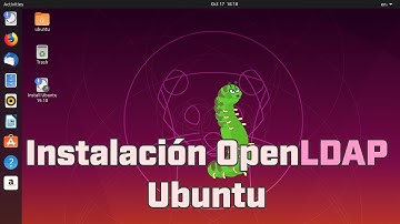 Instalación OpenLdap en Ubuntu 19 10  + LDAP account manager (2020)