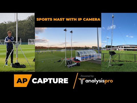 AP Capture Portable Sports Mast - IP Camera Filming for Sport