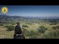 RED DEAD REDEMPTION 2 Horse Riding Ambience  | Walking Ride | Dewberry Creek | Diablo Ridge