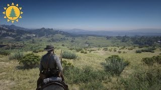 RED DEAD REDEMPTION 2 Horse Riding Ambience  | Walking Ride | Dewberry Creek | Diablo Ridge