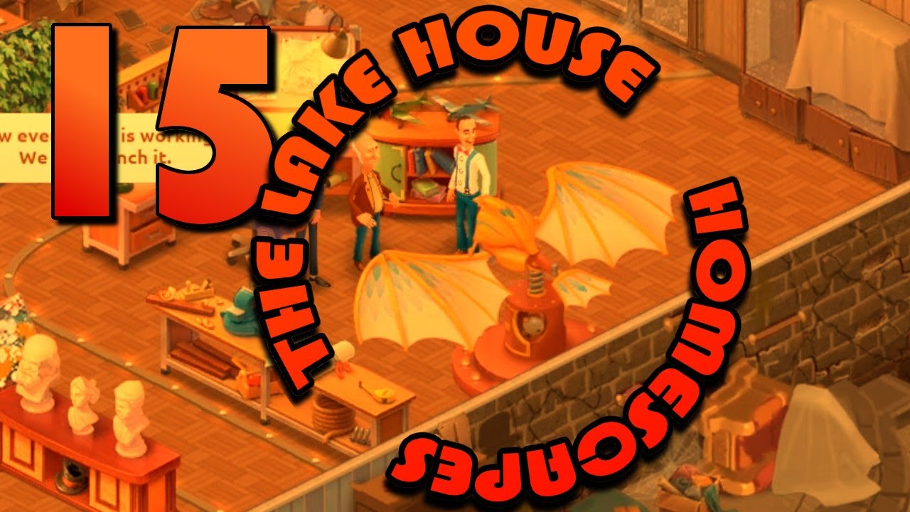 HOMESCAPES - THE LAKE HOUSE - DAY 15 - THE FLYING MACHINE