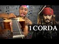 Pirates Of The Caribbean With 1 string