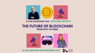 Live with Don Tapscott, blockchain expert