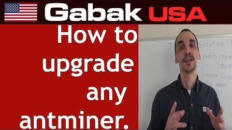 How to upgrade any antminer S9 L3 D3 etc