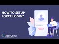 How to Setup Force Login App for Shopify Website