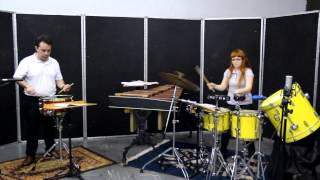 Modern Rudimental Swing Solos (C. Wilcoxon), arranged by Luiz Fernando.