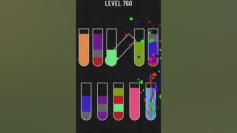 Water Sort Puzzle   level 760 !!! Mobile Cell Phone Game Walkthrough Android / Apple