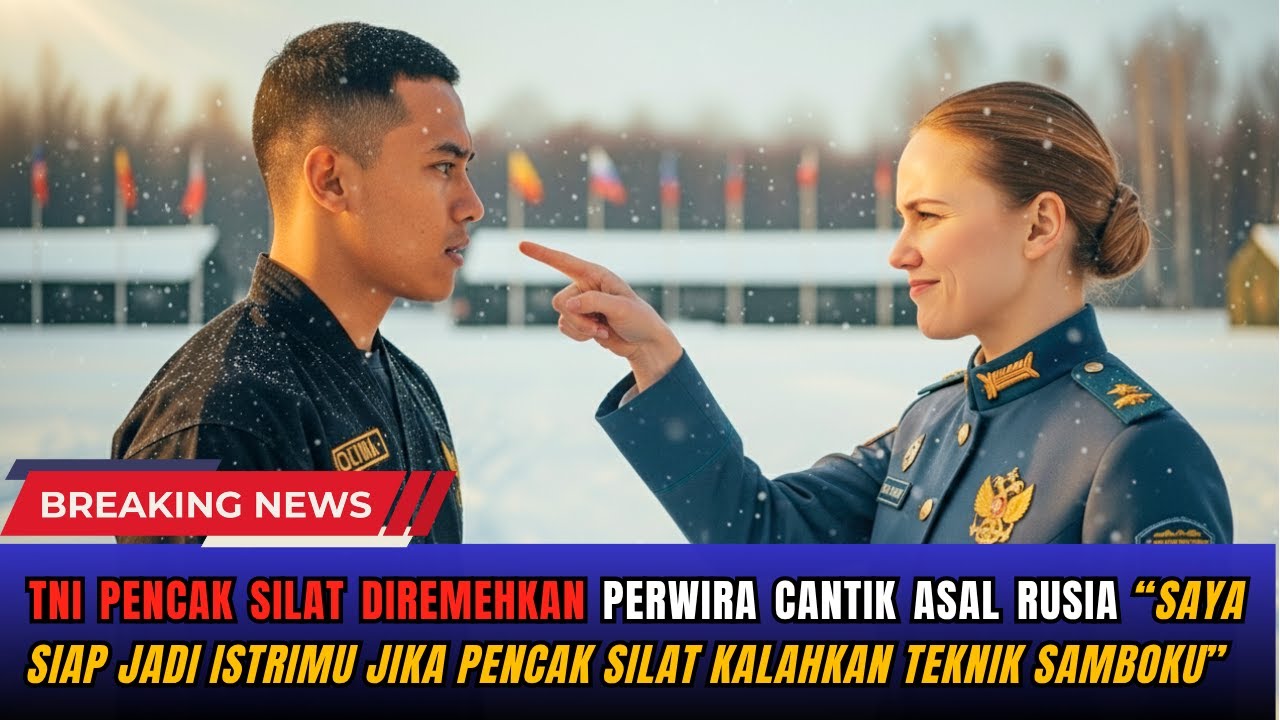 TNI DIREMEHKAN DI RUSIA! SAYA SIAP JADI ISTRIMU Jika Teknik Pencak Silatmu Mampu Mengalahkanku