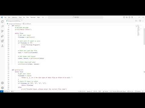 Stem Leaf plot Code - YouTube