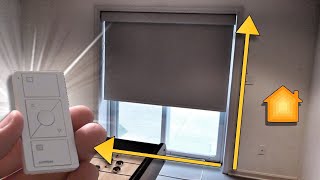 MASSIVE Smart Shade on a Sliding Glass Door - for HomeKit