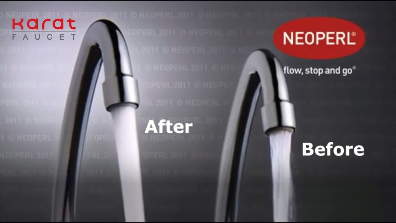 Easy To Clean Neoperl Faucet Aerators Karat Faucet Youtube