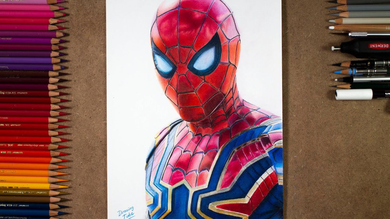 Drawing Spider-Man: No Way Home | Drawing Tube - YouTube