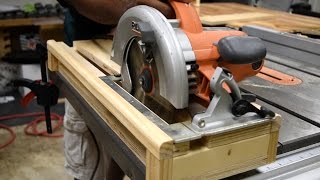 Circular Saw CrossCut Jig | Accurate  Cuts