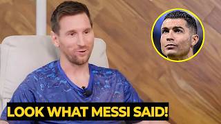 Messi still respects Ronaldo in latest interview ahead of 2026 World Cup!