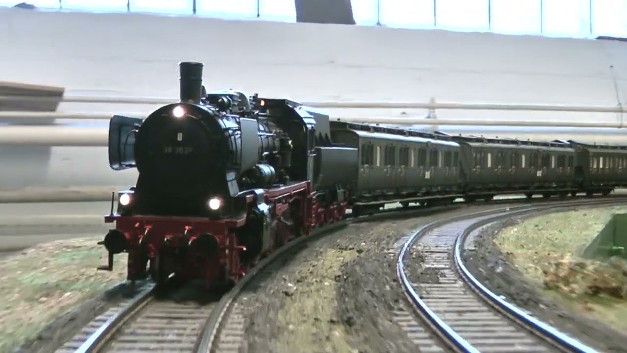 Spur1 Unterwegs Februar 2026: 38 3637 zieht preussischen Abteilwagenzug