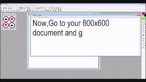 Photofiltre Background tutorial(Request)