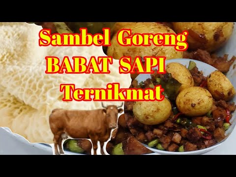 Resep Sambal Goreng Babat Sapi