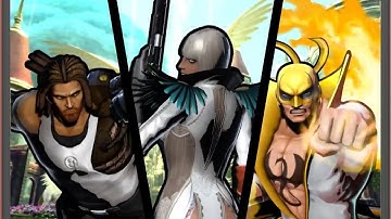 Ultimate Marvel vs Capcom 3: Trish, Spencer, and Iron Fist arcade playthrough