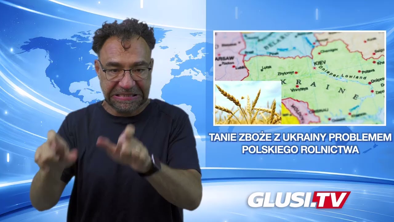 Tanie zboże z Ukrainy problemem polskiego rolnictwa