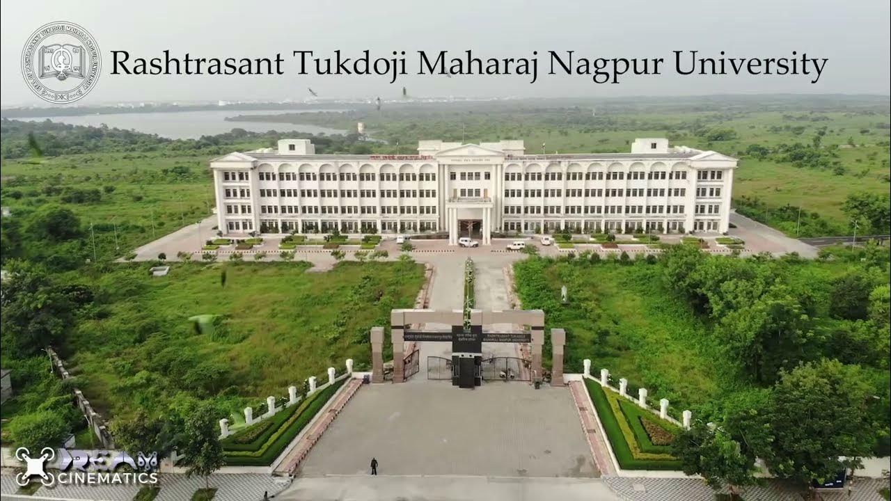 AERIAL TOUR RTMNU Campus Nagpur University YouTube