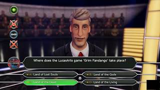 Who Wants To Be A Millionaire (Special Editions) (PC) - Video Games Edition Gameplay [No Commentary] screenshot 4