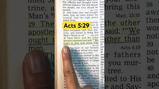 In All Matters Of Religion, Whose Commands Should We Obey?