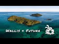 Les lots vus den haut  wallis et futuna