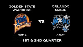 NBA 2K10 (Gameplay): Golden State Warriors vs. Orlando Magic (1st & 2nd Quarter)