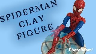 How to make Spiderman clay figure