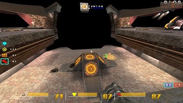 Quake 3 OSP: Laca*KOTH vs Anarki*Nightmare @ q3dm17 NO RAIL!