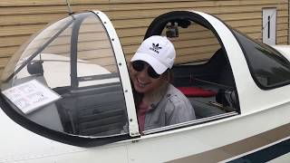 Maddie Flies  the Ercoupe!