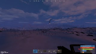 RUST - SOLO SURVIVING a 900+ POP SERVER on WIPE DAY. Rust | Solo