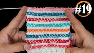 Multi colour sweater design | Knitting Design #19 |Two colour sweater design for baby boy