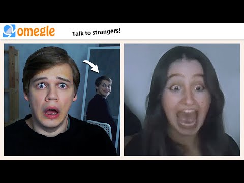 My reflection scares people ON OMEGLE