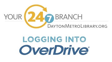 Logging Into OverDrive