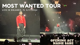 Bad Bunny - Nadie Sabe | MOST WANTED TOUR Live in Orlando, FL