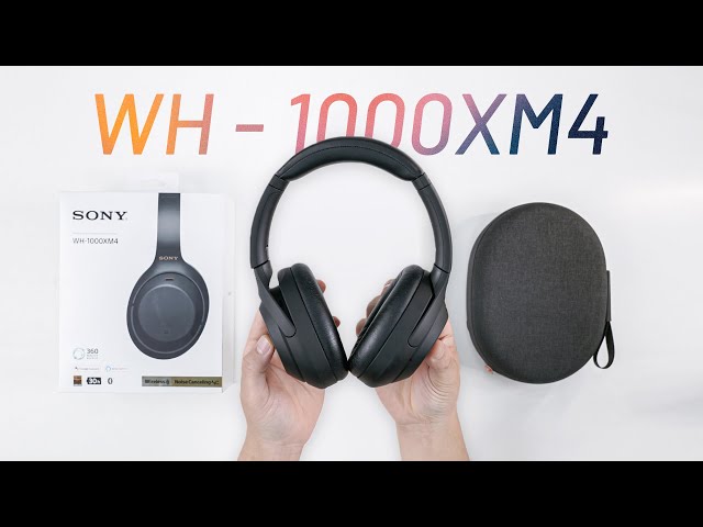 Tai nghe chống ồn siêu đỉnh từ Sony: WH-1000XM4