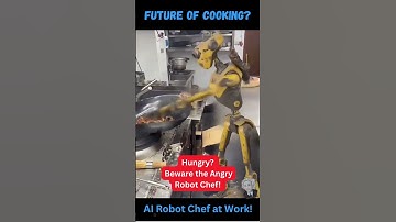 Future of Cooking? ANGRY AI ROBOT CHEF UNLEASHED! #ai #robot #robotics #technology #lol #shoutoutot