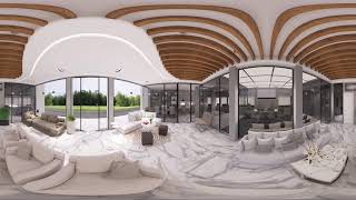 Office Entry 360 video render.
