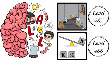 Brain Test All Star : Level 487 , 488 – How to Solve? (Walkthrough