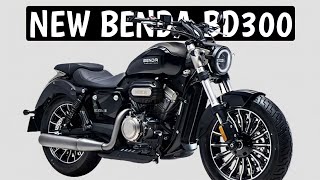 NEW 2023 BENDA BD300 _ New Cruiser Motorcycles