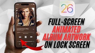 iOS 26 to Introduce Full Screen Animated Album Artwork on Lock Screen