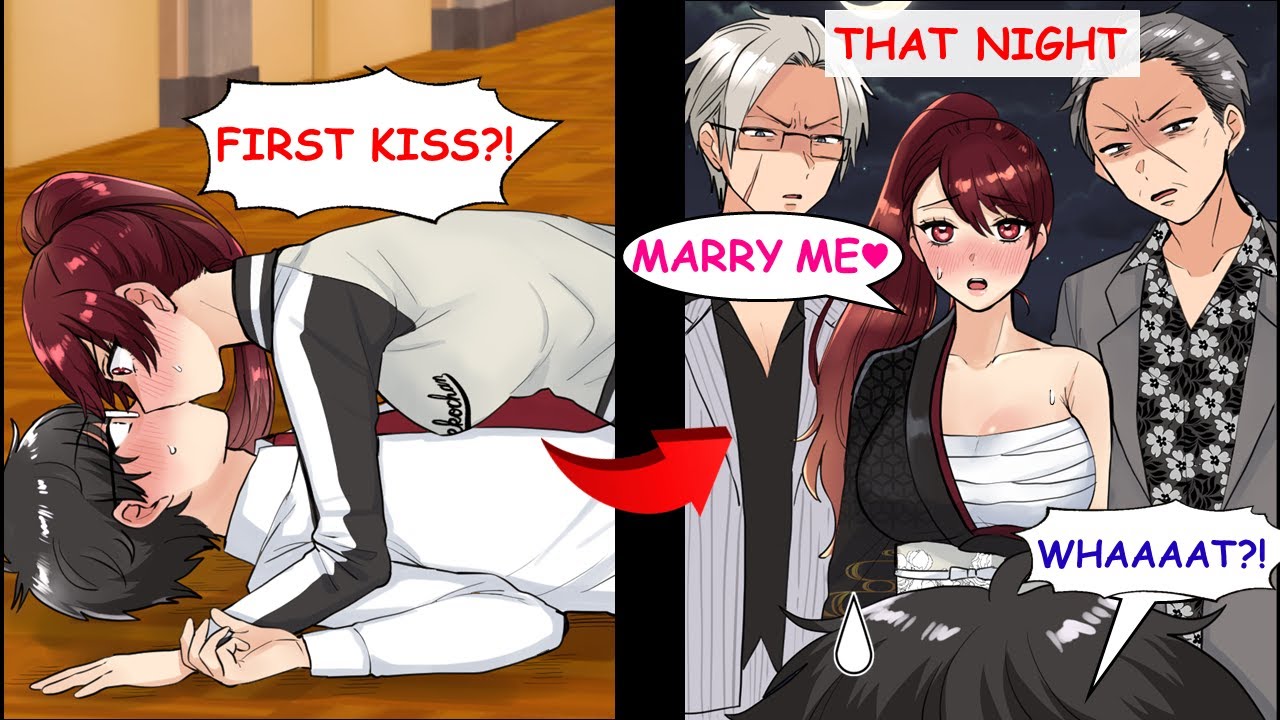 Что случилось, когда я случайно поцеловал дочь главаря банды, которого все боятся...【Манга】【Ромком】