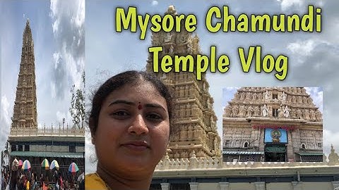 MYSORE Chamundi Temple Vlog/ Kannada Vlogs