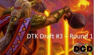 Dual Cast Drafts Dragons of Tarkir Draft #3 - Round 1