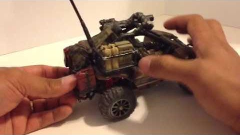 G.I. Joe custom rc 1/18 scale vehicle