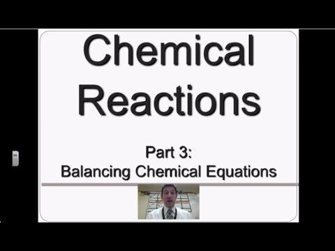 Video: Vad är ryttare i kemisk balans?