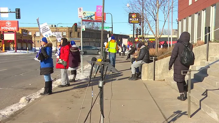 Minneapolis union leaders provide update as third day of teachers strike is underway
