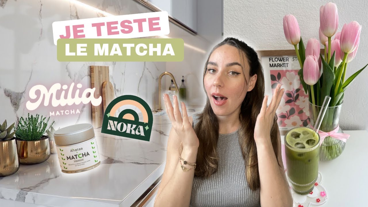 LE MATCHA 🍵💚 Je teste Milia Matcha, Anatae, Shodaï & Noka Matcha 